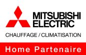 Logo Mitsubishi Electric home partenaire