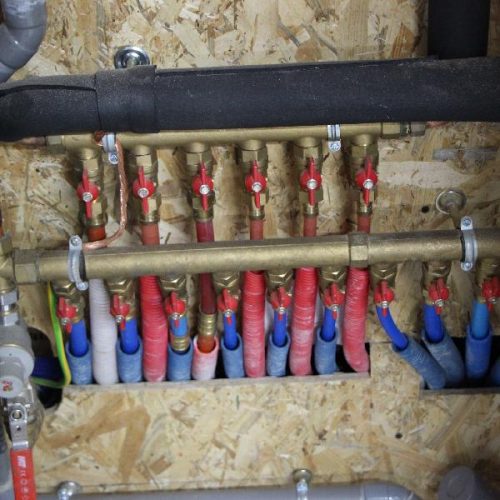 Collecteur plancher chauffant solution géothermique
