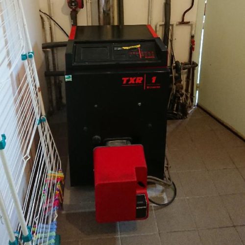 Remplacement de l'ancienne installation par une solution géothermie
