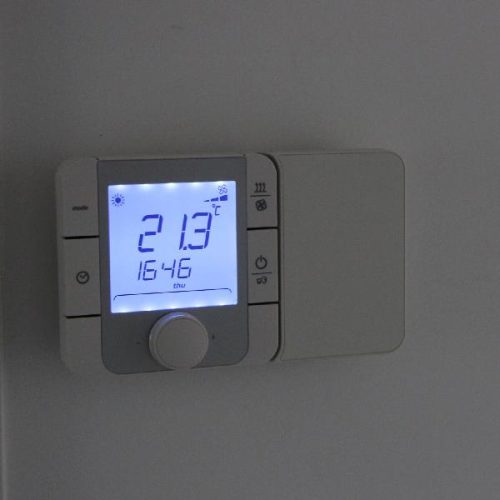 Thermostat filaire solution géothermique
