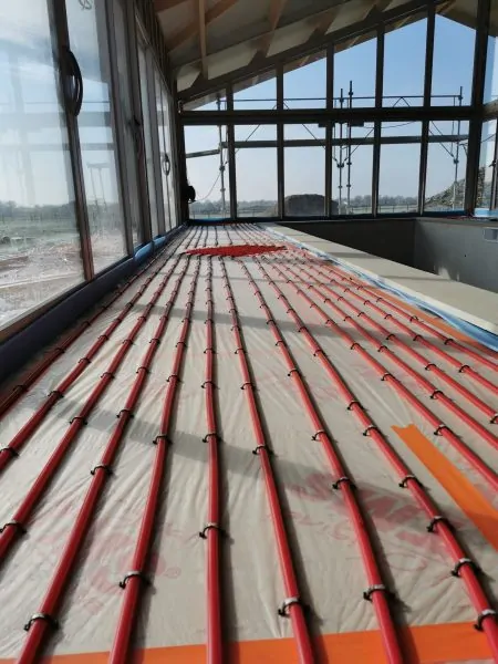 Plancher chauffant géothermie Plancher chauffant géothermie